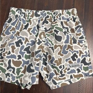 Local Boy Camo Print Shorts